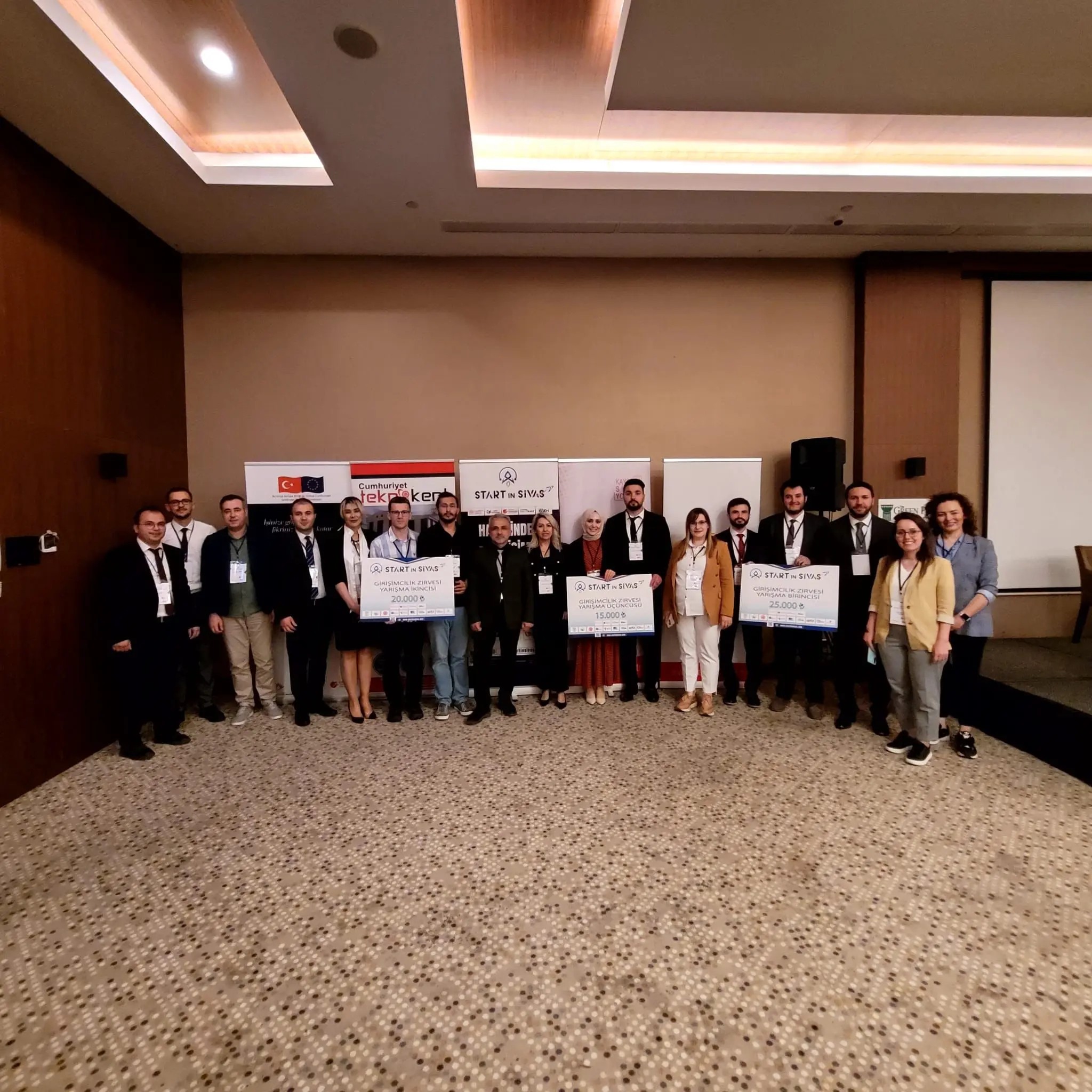 START IN SİVAS GİRİŞİMCİLİK MARATONU’ nda Ödüller Sahiplerini Buldu 